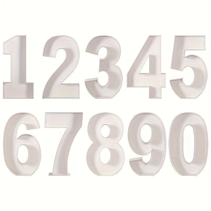 Números grandes de marquesina de 3 pies – Marco de globos número 6 fácil de  montar – Números de mosaico para globos – Números iluminados de marquesina