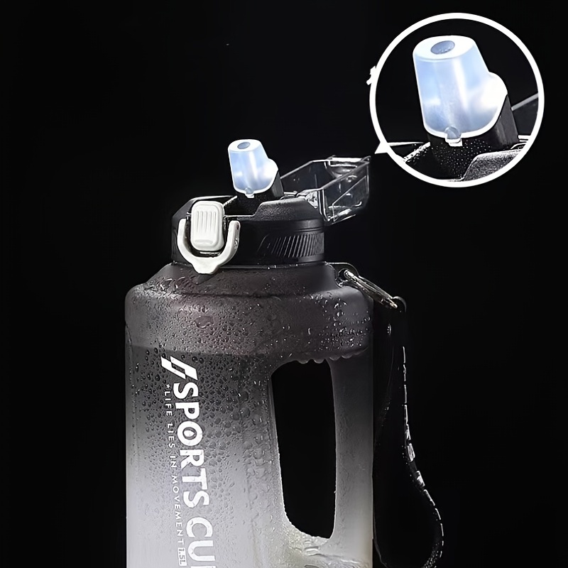 Stay Hydrated & Look Stylish: Gradient Color Sports Water Jug With