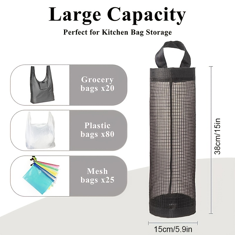 click & carry grocery bag carrier with soft cushion grip. use as a hands  free grocery bag carrier, plastic bag holder, sports