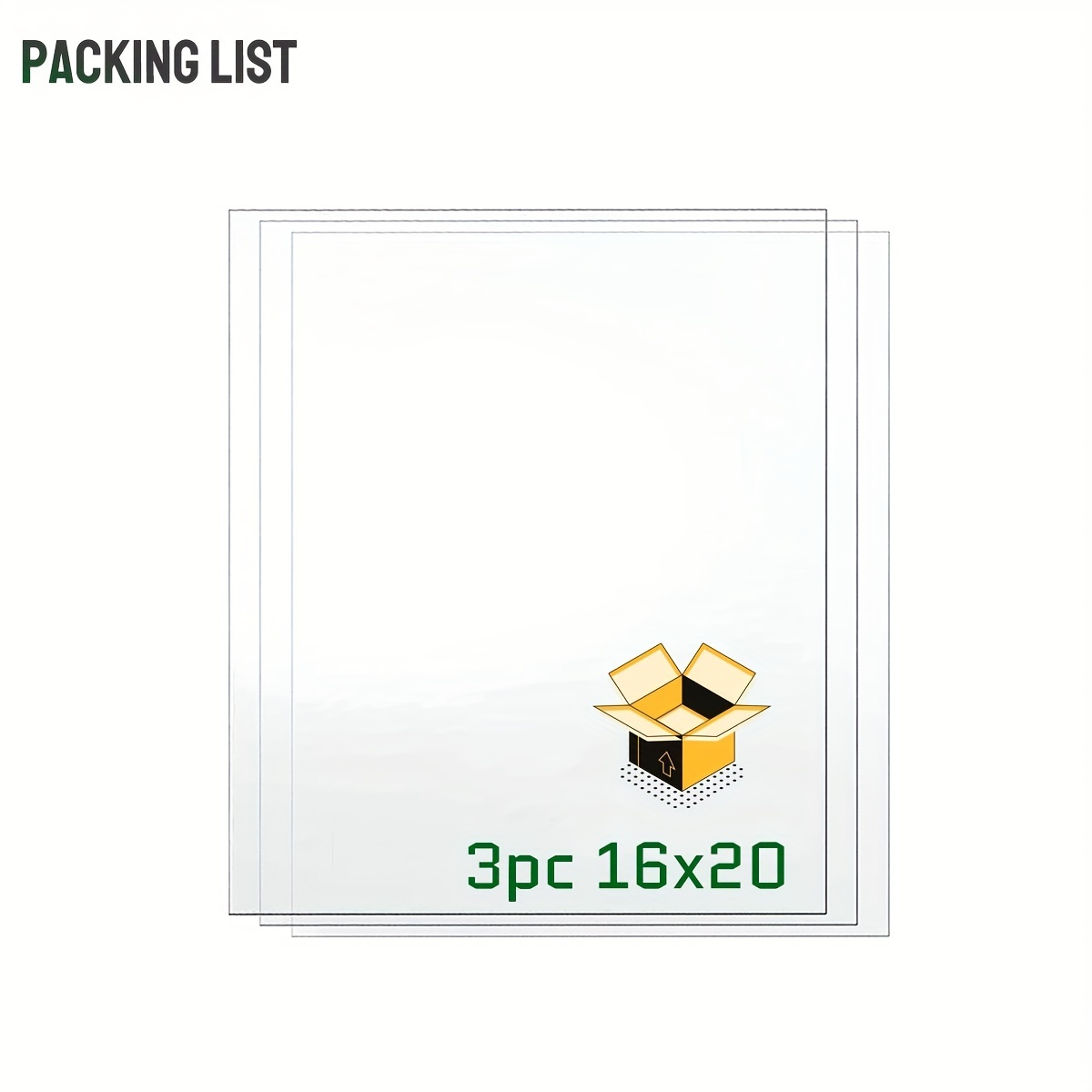 Bedexut 20 Pack 5x7 Plexiglass Sheet 1mm Thick, Clear PETG Panels for  Craft Projects,Replacement Picture Frame Glass and Resin Art - Cricut  Cutting Special Signs for Wedding,Festival,Party,Office. 5x7 - ( 20 Pack )