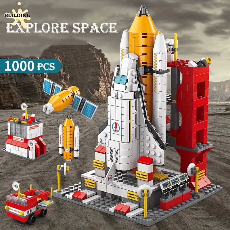 City Aerospace Compatible With Lego Rocket Launch Center