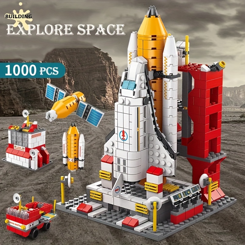 City Aerospace Compatible With Lego Rocket Launch Center Architecture  Building Blocks Model Bricks Toys For Kids Birthday Gift - AliExpress