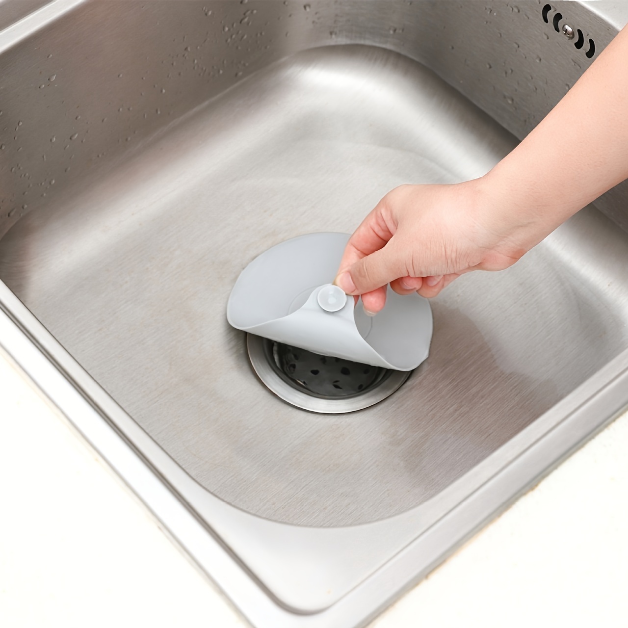 3 Pack Bath Tub Sink Floor Drain Plug Kitchen Water Laundry Stopper Ca —  AllTopBargains