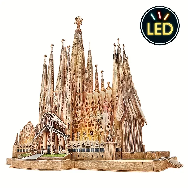 Decoration : Santiago Cathedral 3D Jigsaw Puzzle