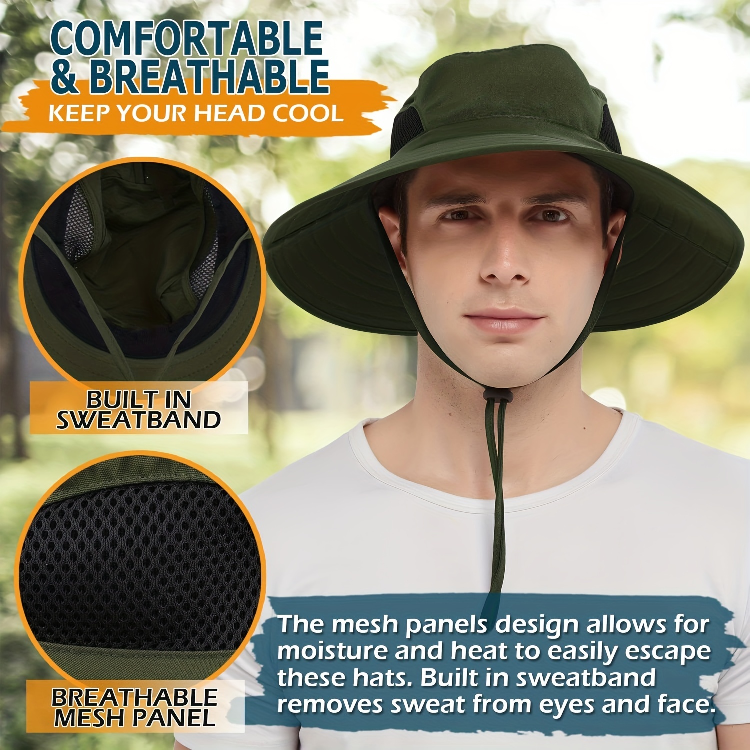 Unisex Trendy Versatile Sunshade Foldable Bucket Hat With - Temu