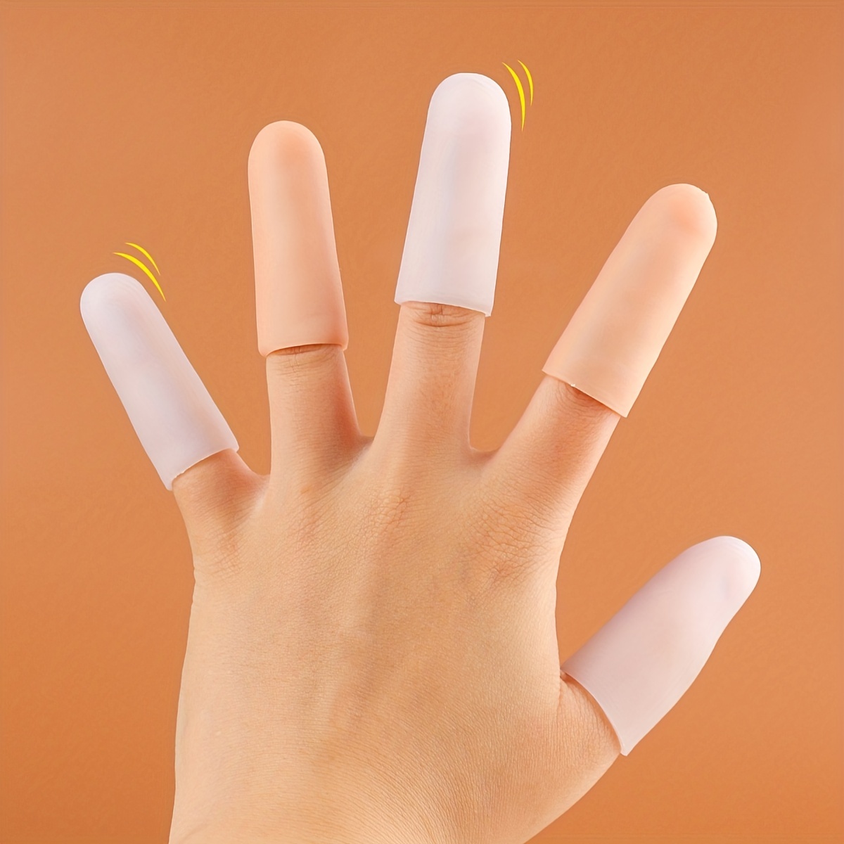 Rubber Fingertip Protector With Finger Cover For Document - Temu Philippines