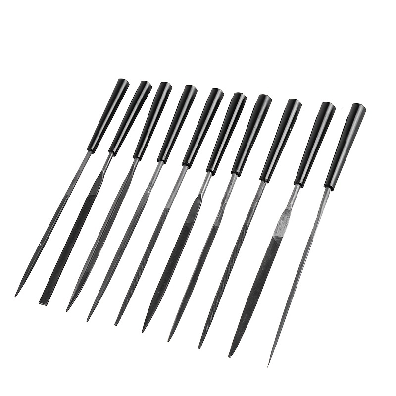 Steel File Set 10pc Mini in Wallet Expo Tools 72536