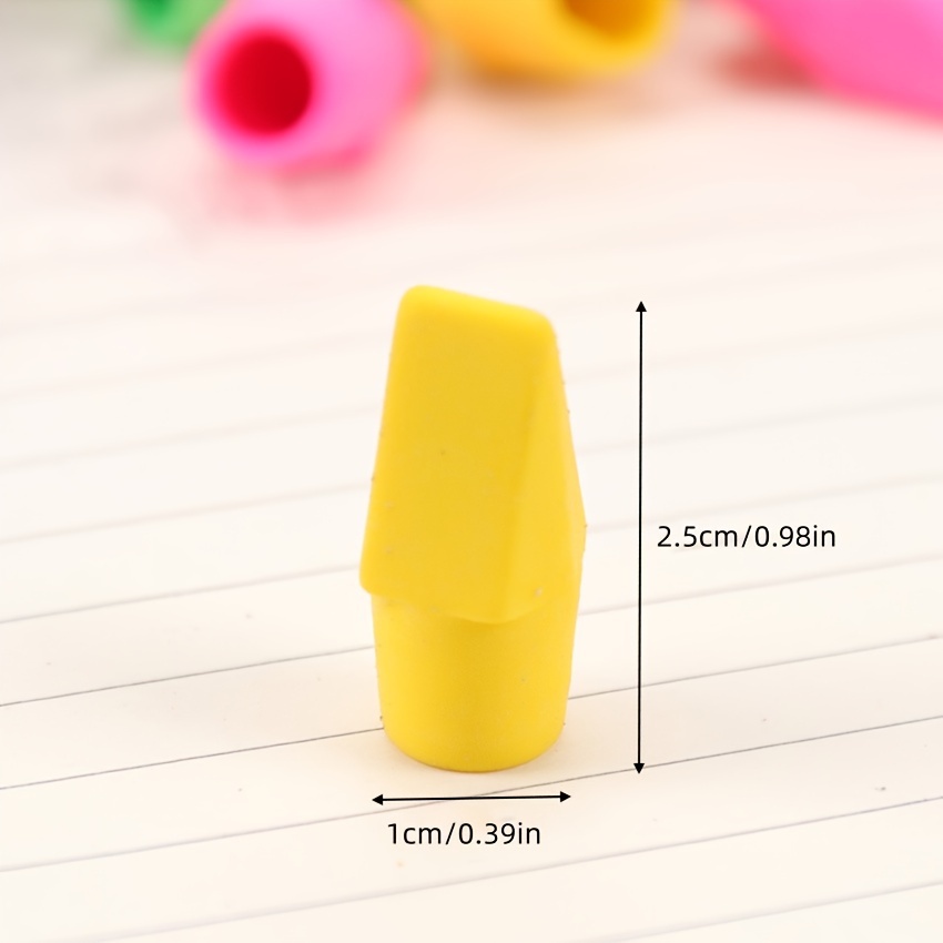 Colorful Pencil Tips Rubber Eraser Pencil Top Erasers - Temu