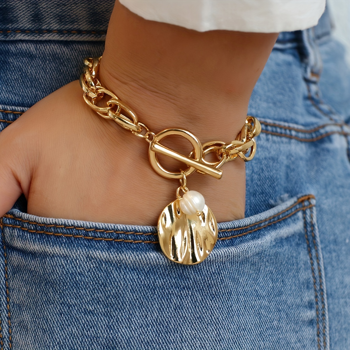 Chunky Charm Bracelet