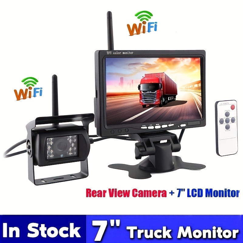 Wireless 5' Monitor 18 IR Night Vision Waterproof Backup Reversing Camera  12-24V - China Car Camera, Car Monitor