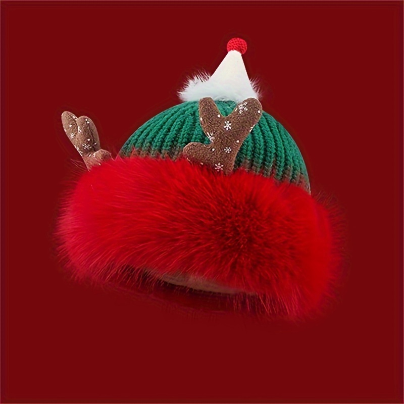 Lindos Sombreros Boina Navidad Dibujos Animados Parche Moda - Temu Chile