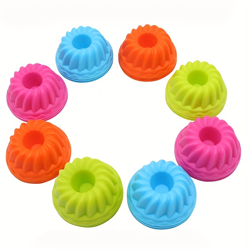 Mini Bundt Pans Silicone Heritage Buntlette Cake Molds For - Temu