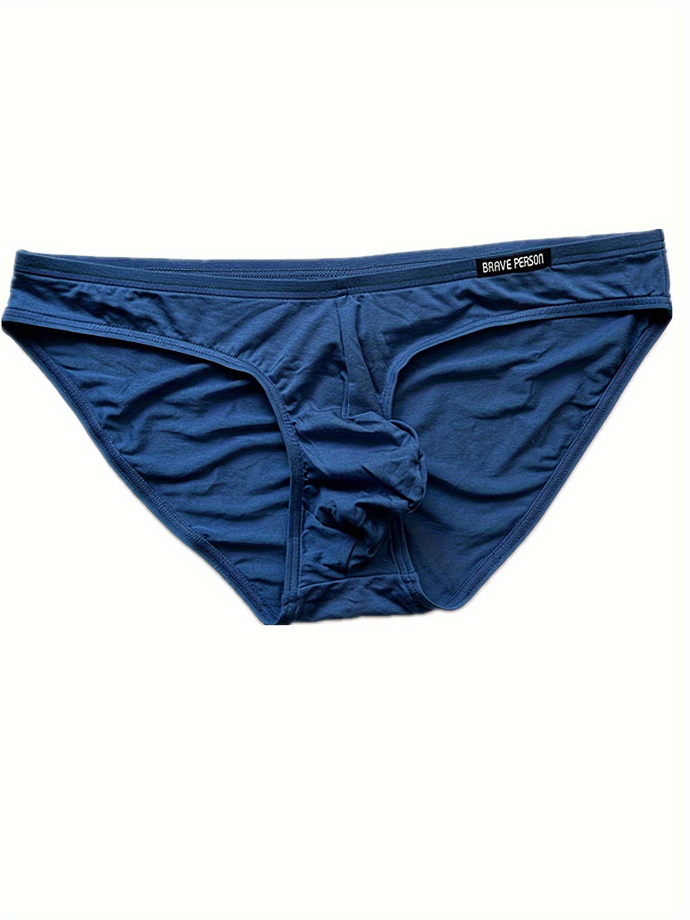 Men Mesh Pouch Solid Color Stretch Underwear Jockstrap Knickers Briefs  Panties