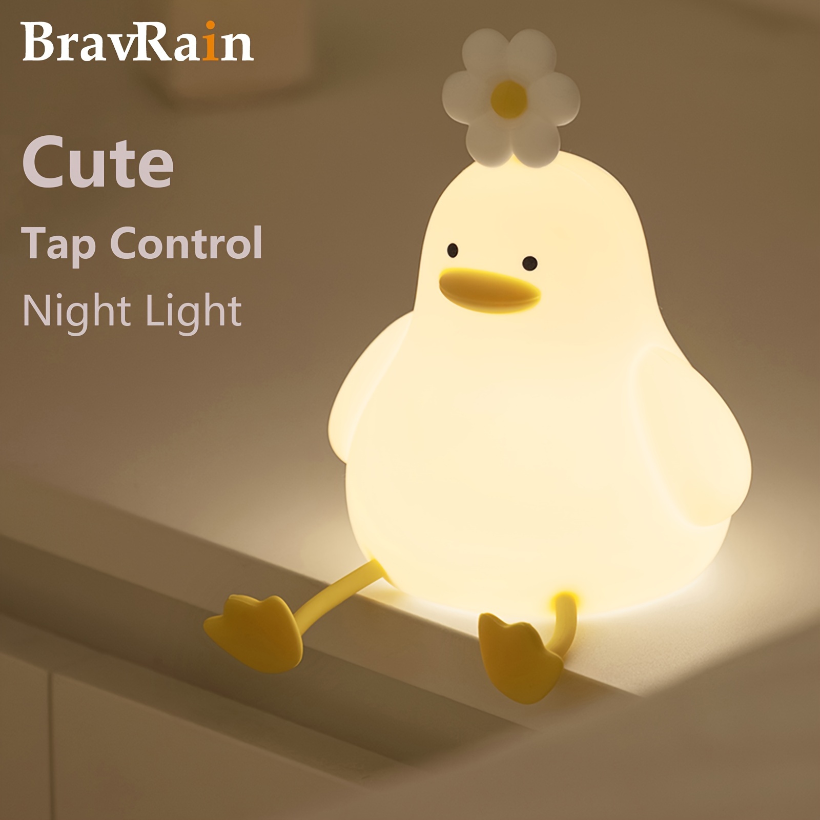 Cute Clap Control Pet Shaped Sleep Light Usb Charging Night - Temu