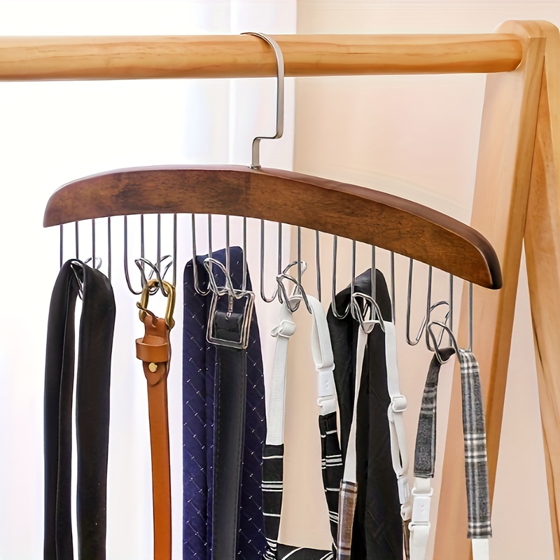 Wooden Suspender Hanger Household Multifunctional Underwear - Temu United  Kingdom