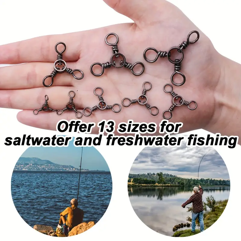 9km 3 way Swivel Fishing Tackle Saltwater Stainless Steel - Temu