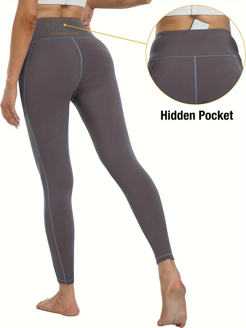 Ladies Fleece Lined Yoga Cold Weather Thermal Winter Pants