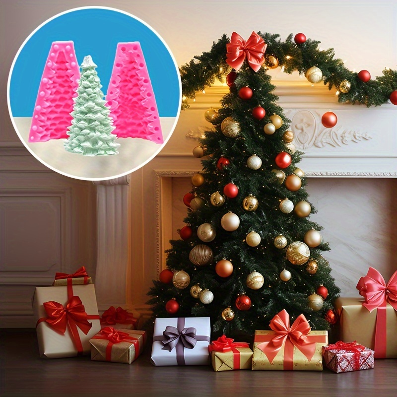 Mini Christmas Tree Candle Mold