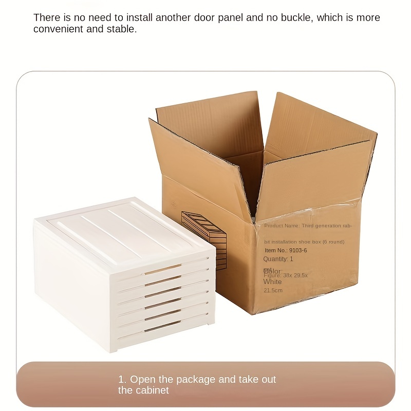 15 x Cajas Almacenamiento De Zapatos Organizador Para Armario Plegables Box  New