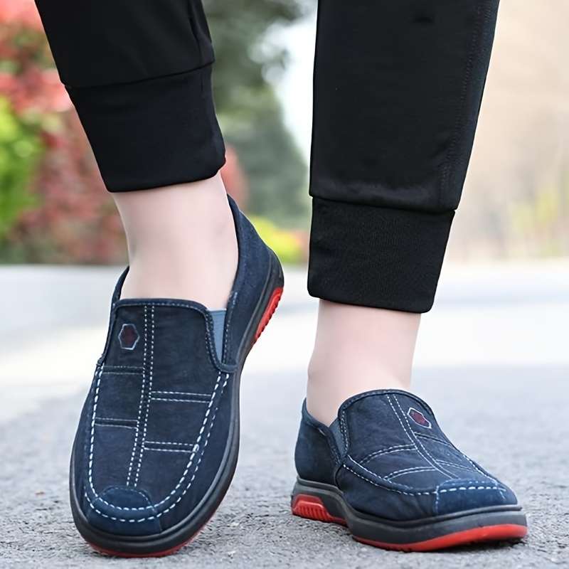 Men's Loafer Shoes, Breathable Non-slip Slip On Shoes, Men's Shoes