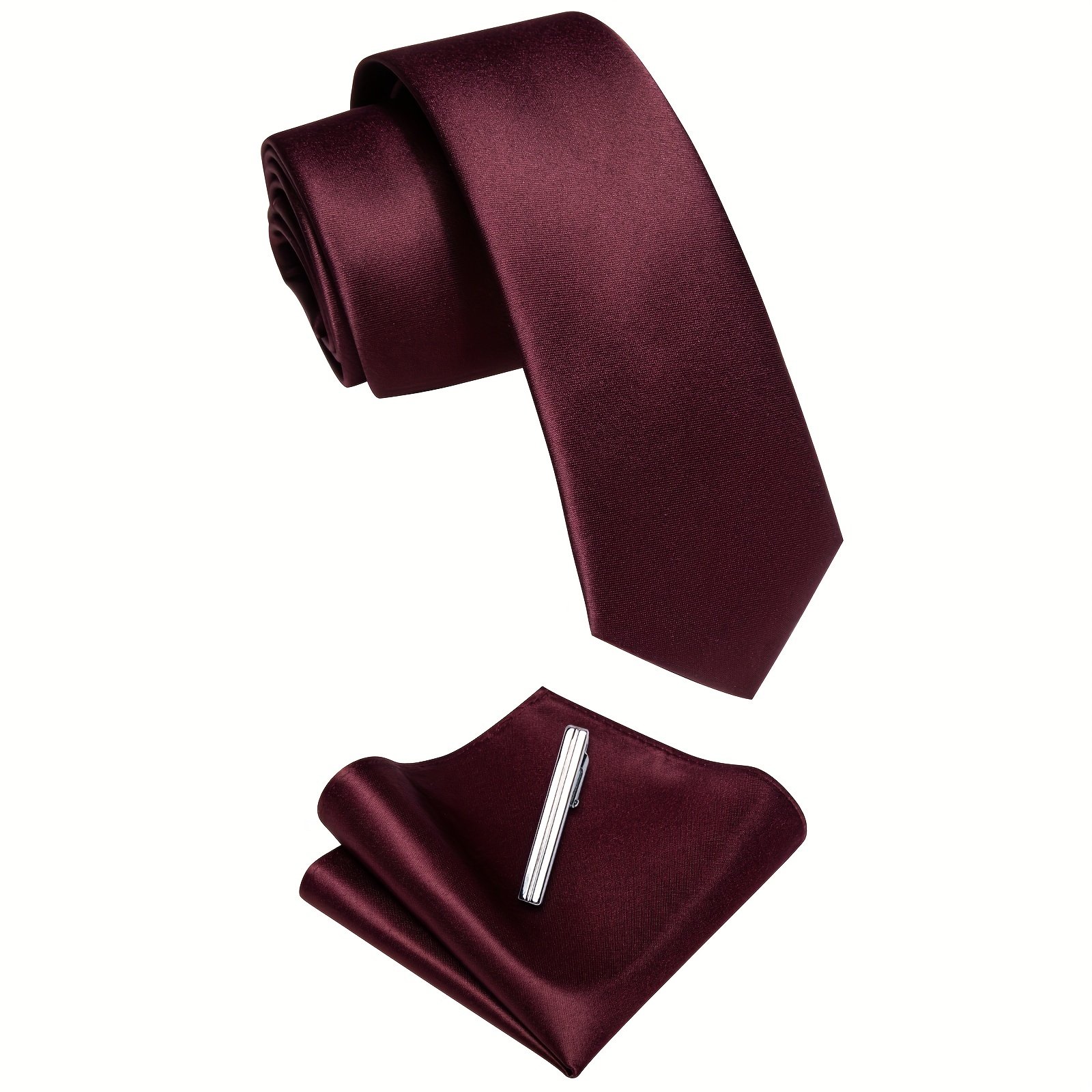 Juego de 24 corbatas de color sólido para hombre, corbatas de satén sólido,  color puro, corbata formal para hombres, negocios, boda, ocasión formal