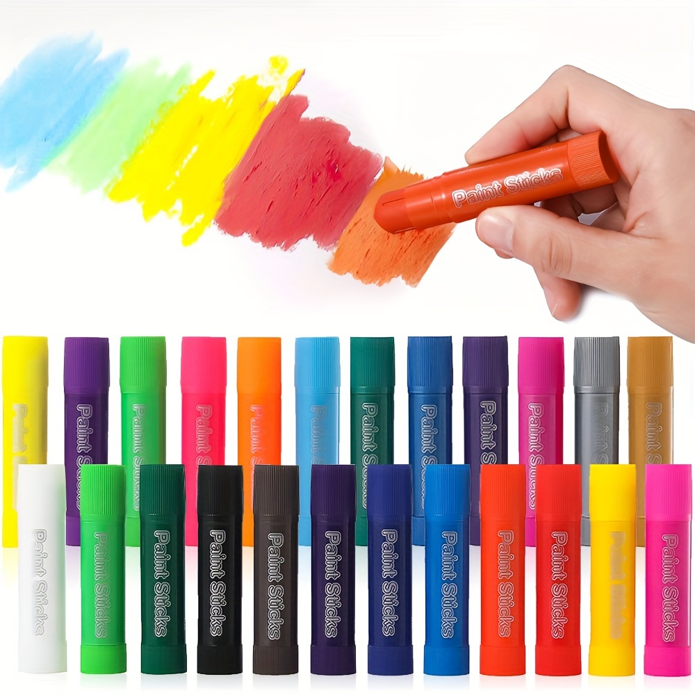 Tempera Paint Sticks Solid Tempera Paint For Students Super - Temu