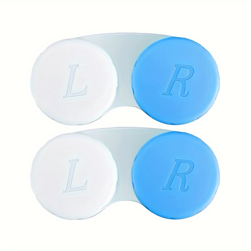 2 stuks Contactlenshouder Doosje voor het * van Contactlenzen (Diverse Kleuren)