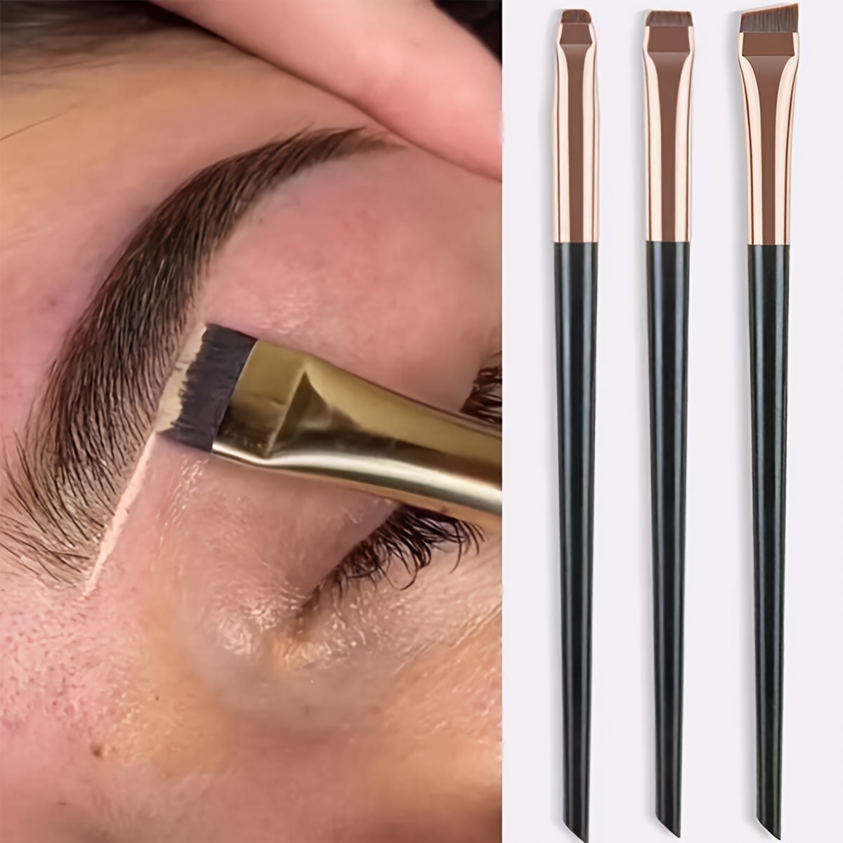 Set di pennelli per trucco, 7 pezzi Pennello per trucco portatile  multifunzionale Strumento per trucco cosmetico per principianti, Pennello  per trucco/Pennello per cosmetici Black Friday