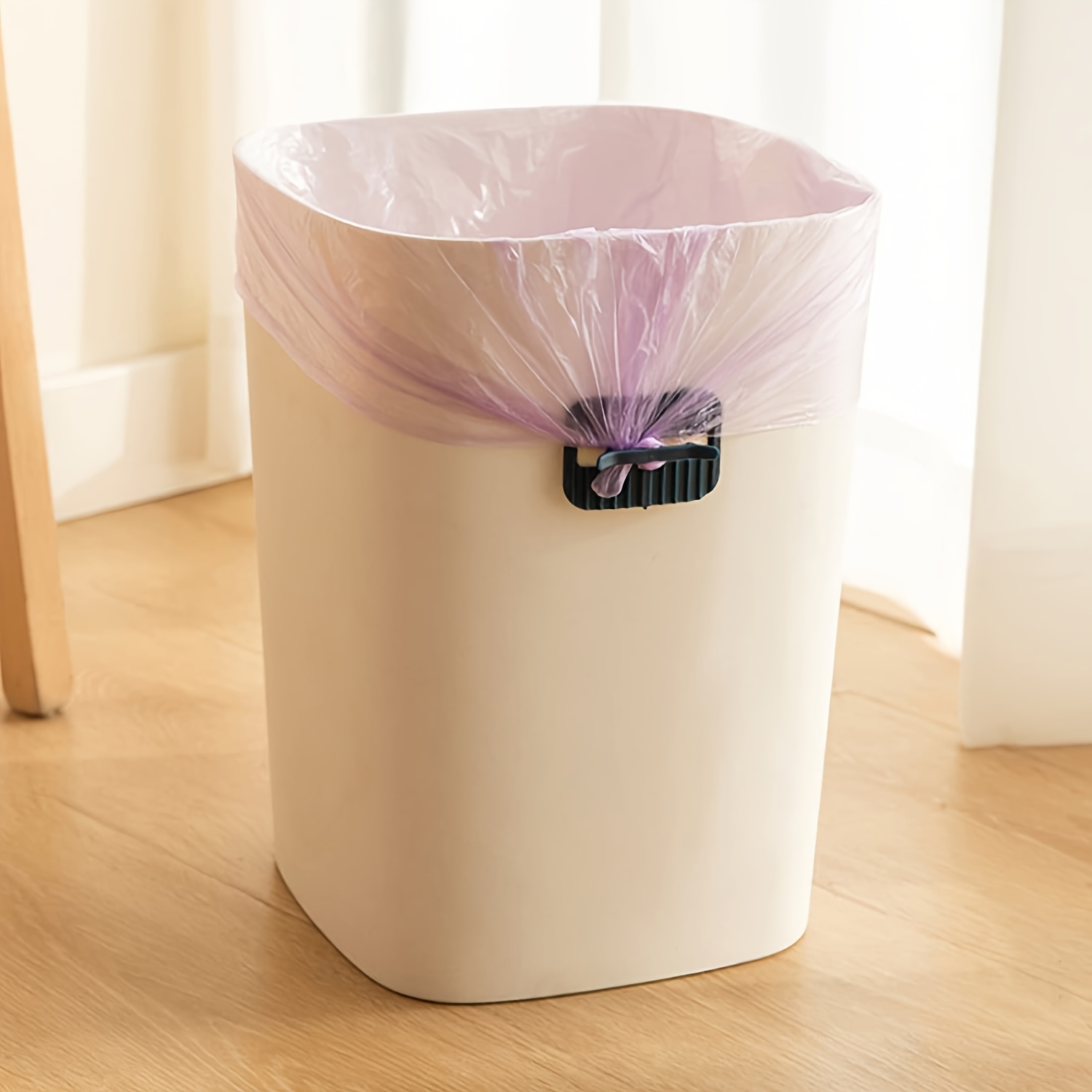 4pcs Trash Bag Clip Adjustable Rubbish Bag Clamps Garbage Bin Holder Clip  Non-Slip Waste Basket Fixing Fastener for Home Kitchen Office
