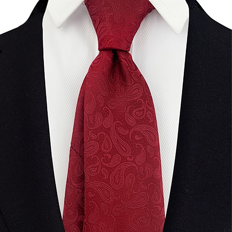Men's Vintage Business Polyester Tie