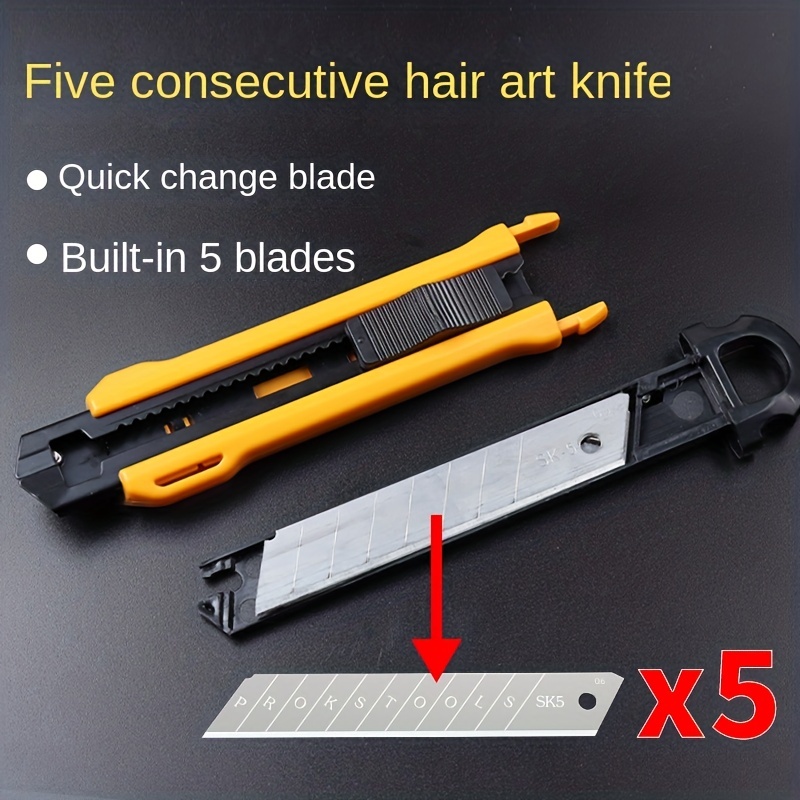 Folding Pocket Utility Knife - Heavy Duty Box Cutter with Holster, Quick  Change Blades, Lock-Back Design, and Lightweight Aluminum Body - China  Utility Knife, Knife Set