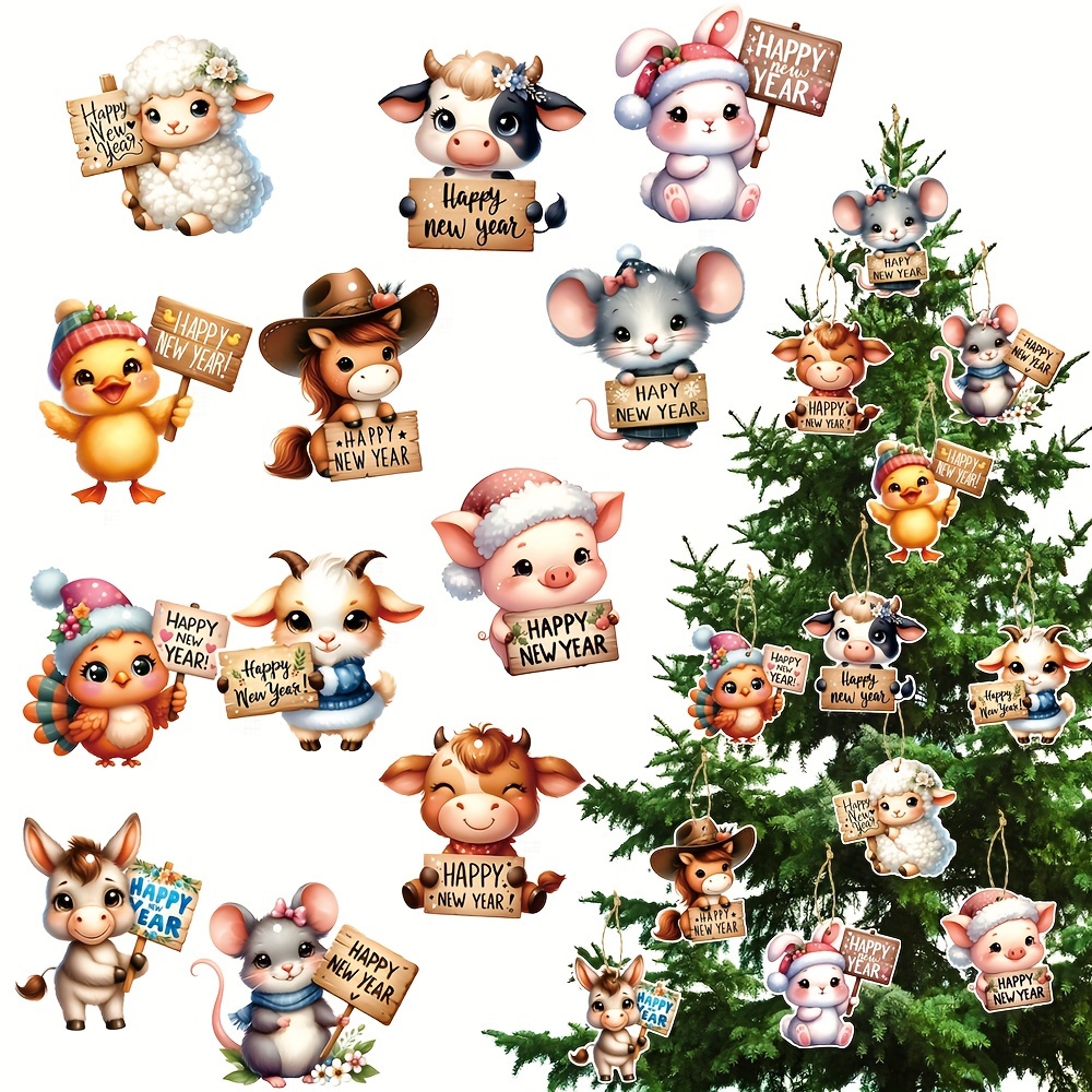 6 Stück Weihnachts-panda-ornamente, Weihnachts-papp-hängedekoration, Panda-weihnachtsanhänger,  Weihnachtsausschnitte Mit Seilen, Panda-ornamente Für Weihnachtsbaum,  Wohnzimmer, Zuhause, Fenster, Auto - Spielzeug & Spiele - Temu Germany