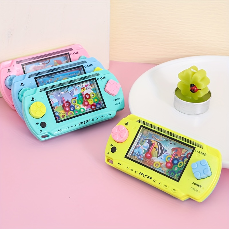 1pc Jeu Deau Portable Console Fish Ring Toss Puzzle Game Fun - Temu Canada