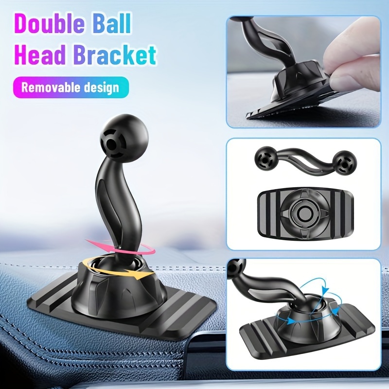 Ball Head Car Mobile Phone Holder Base Silicone Suction Cup - Temu