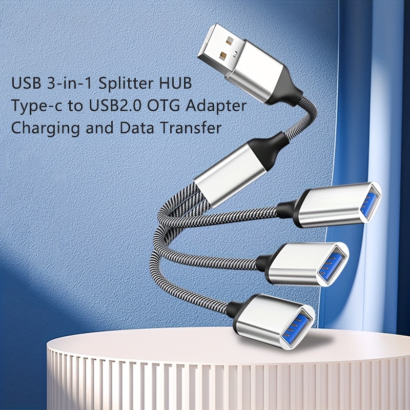 Cables USB Ugreen 0,5m rallonge usb c câble extension type c mâle vers  femelle supporte thunderbolt 3 charge rapide 100w vidéo 4k 60hz data 10gbps  compatible ave