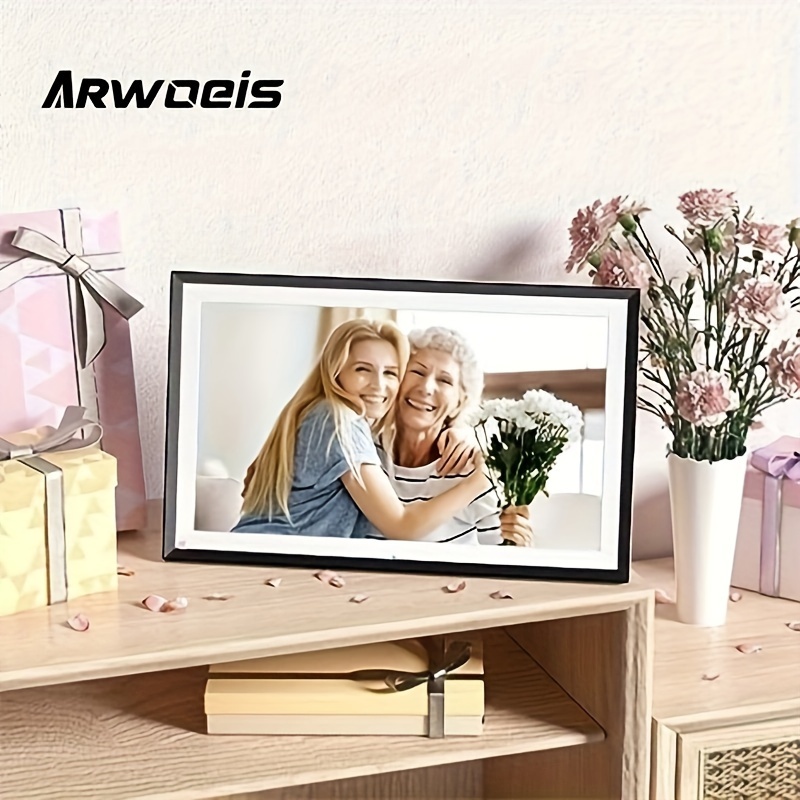 4x6 Inch White Picture Frames, 4pcs Plastic Frame Set For Wall