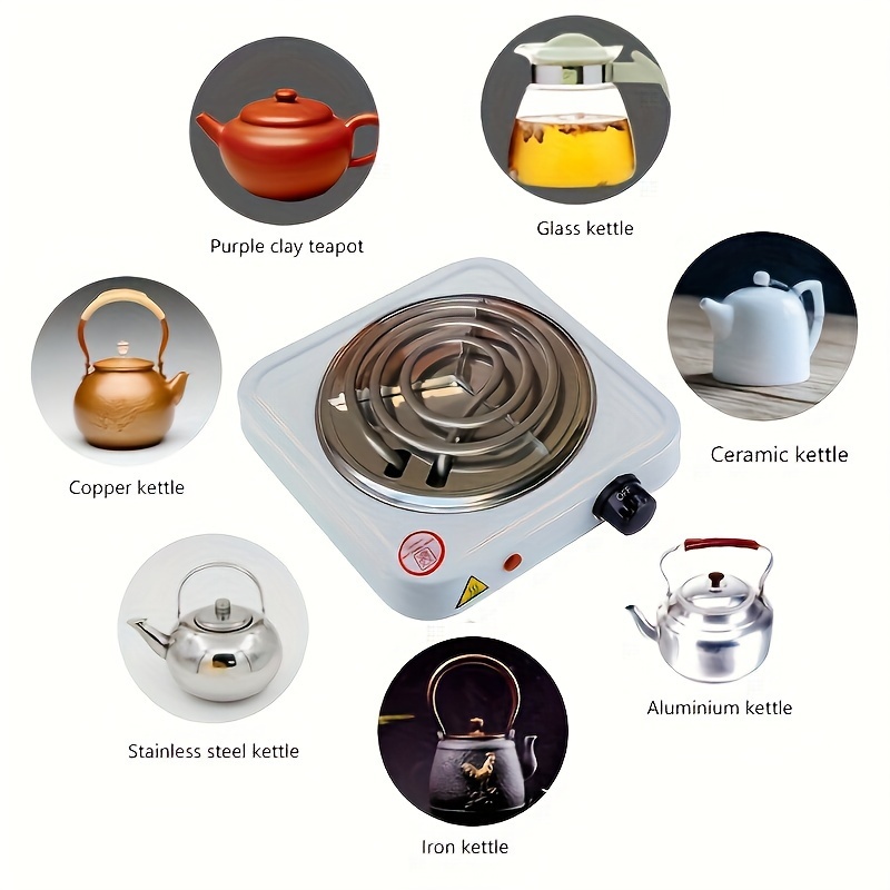 Coffee Electric Stove, 500W Electric Stove Mini Temperature Controlled  Burner Kitchen Coffee Electric Stove Heater Hotplate Cooking Appliances  Speed