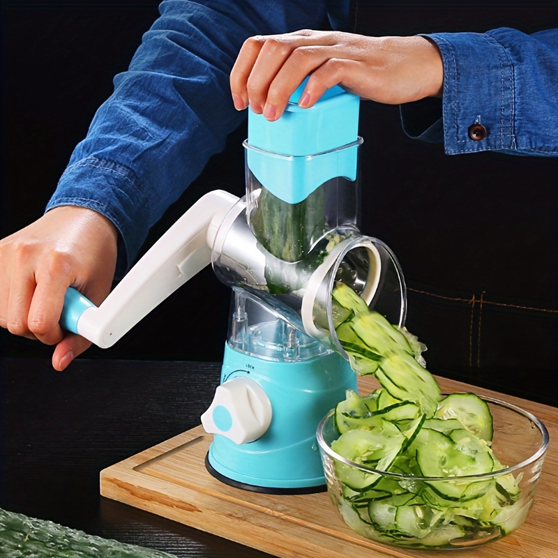 Multifunctional Vegetable Rotary Cutter, Slicer And Chopper