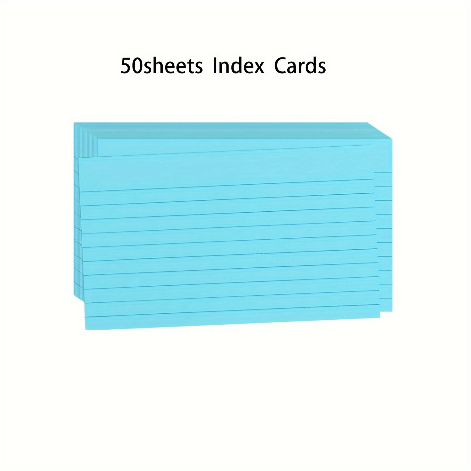 Blank Ruled Index Card Assorted Neon Colored Note - Temu