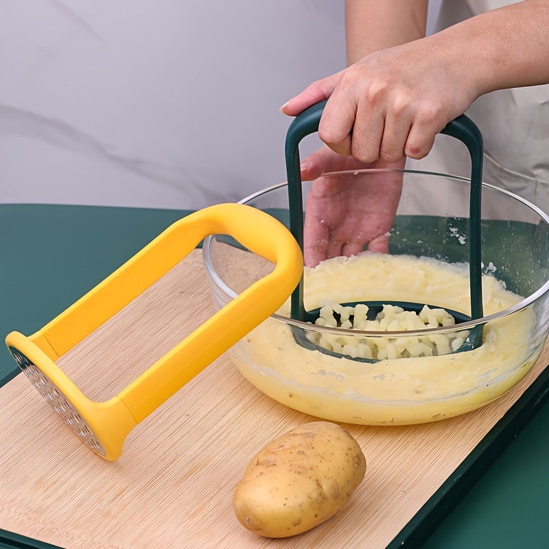 Potato Masher, Plastic Potato Masher, Kitchen Vegetable Masher With  Non-slip Handle, Manual Fruit Masher, Potato Ricer, Potato Press, Vegetable  Crusher, Kitchen Stuff, Kitchen Gadgets - Temu