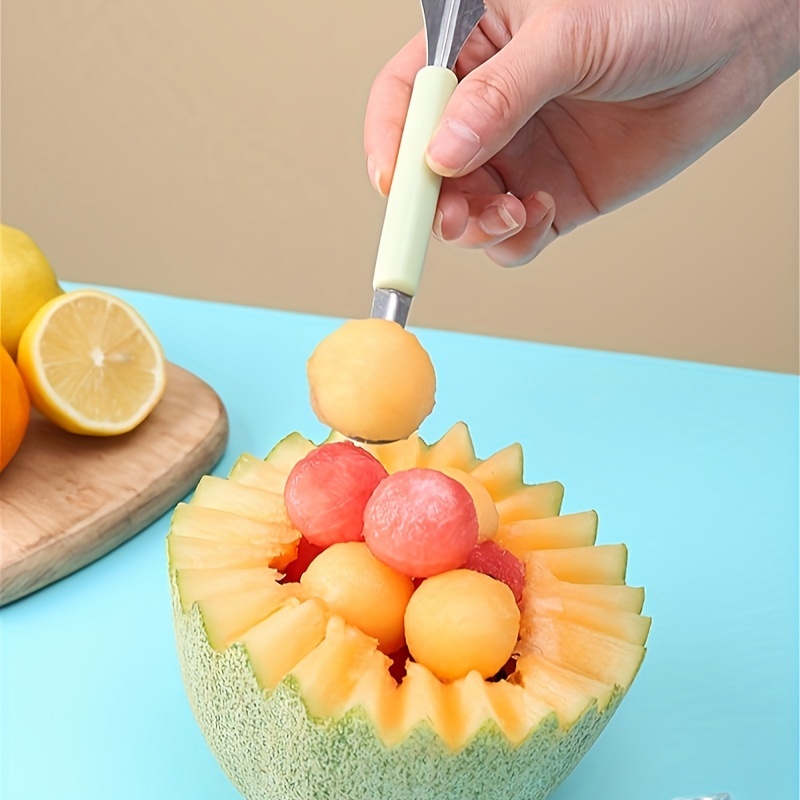 Double sided Fruit Melon Ball Spoon 1 Melon Ball Shovel - Temu