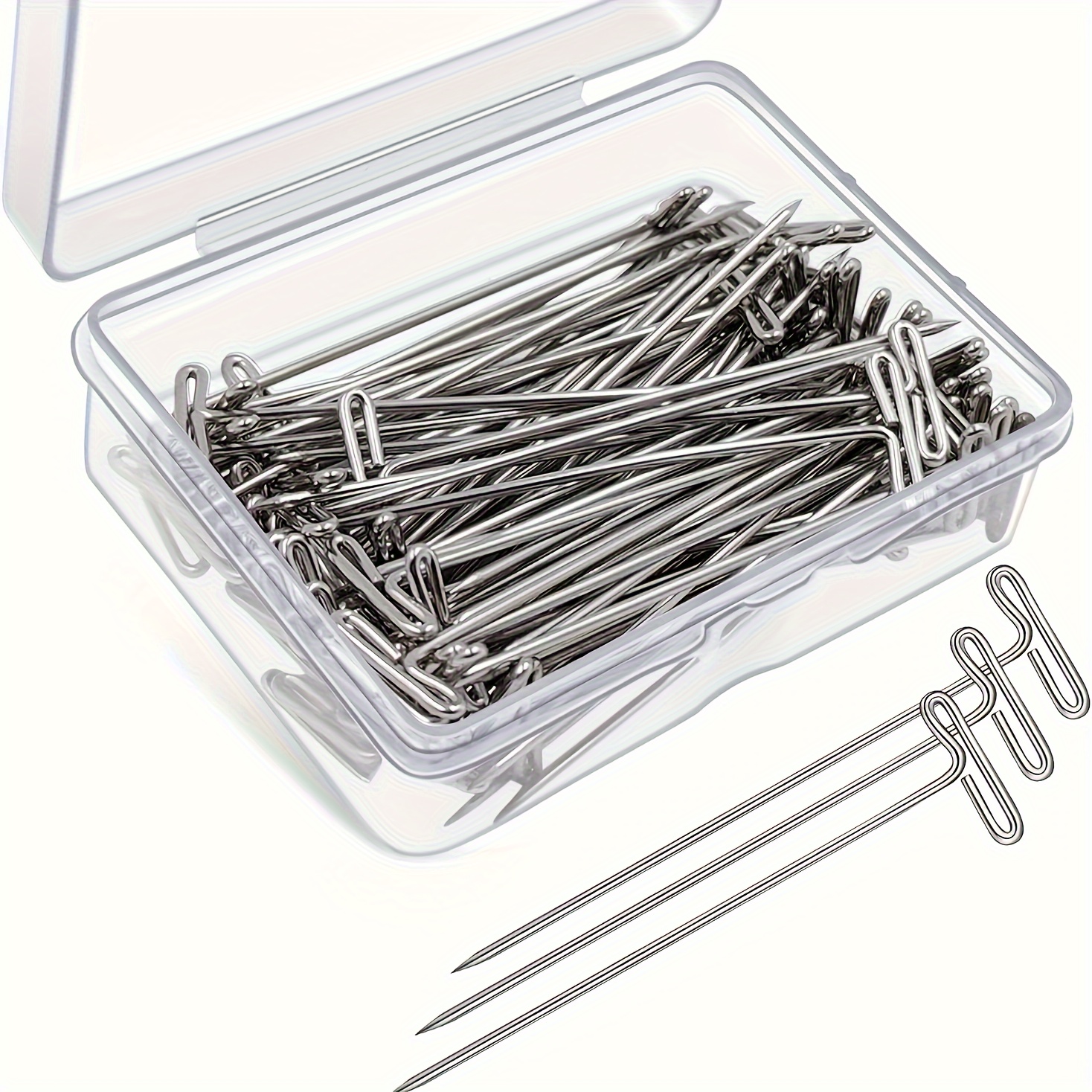 T Pins Sewing Pins Stainless Steel Wig Pins For Wigs T pins - Temu