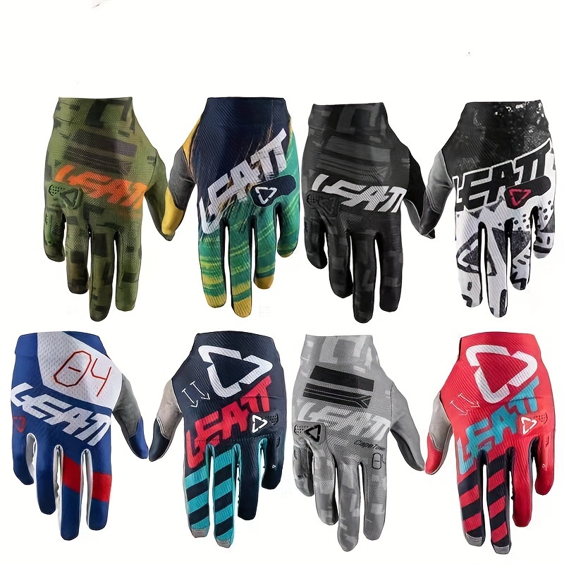 

New Full Finger Cycling Gloves Can Be Used For Motorcycles Dirt Bikes Bicycles Mtb 4 Seasons