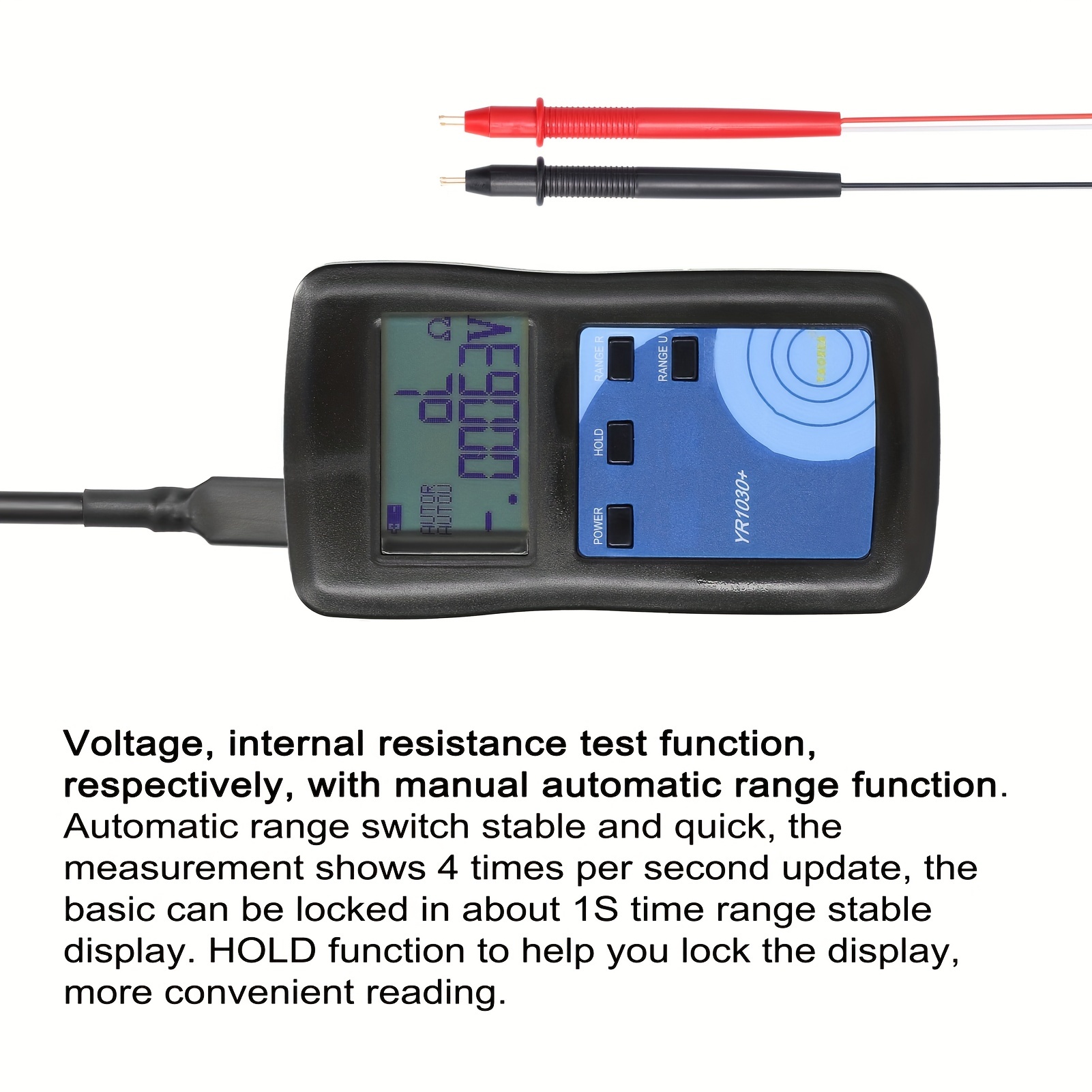 YR1035 YR1030 Lithium Battery Internal Resistance Tester 100V EMU