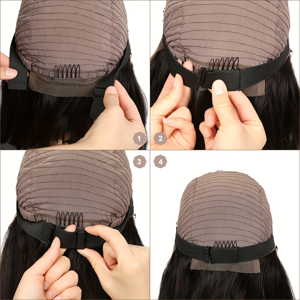 Elastic Band For Wigs Adjustable Strap Sewing Wig Making Secure 30 48X2.5