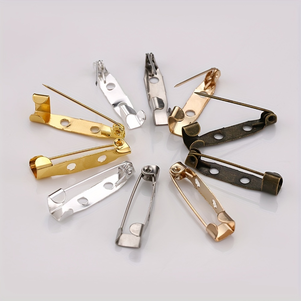 COHEALI 1 Box Round Jewelry Buckle Pin Trading Bag Pin Backs Locking Tie  Enamel Pin Backs Locking Pin Backs Lapel Pin Backs Decked Accessories Pin