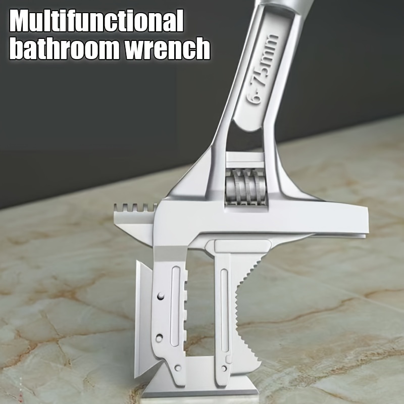 Multi functional Bathroom Wrench Tool Short Handle Large - Temu