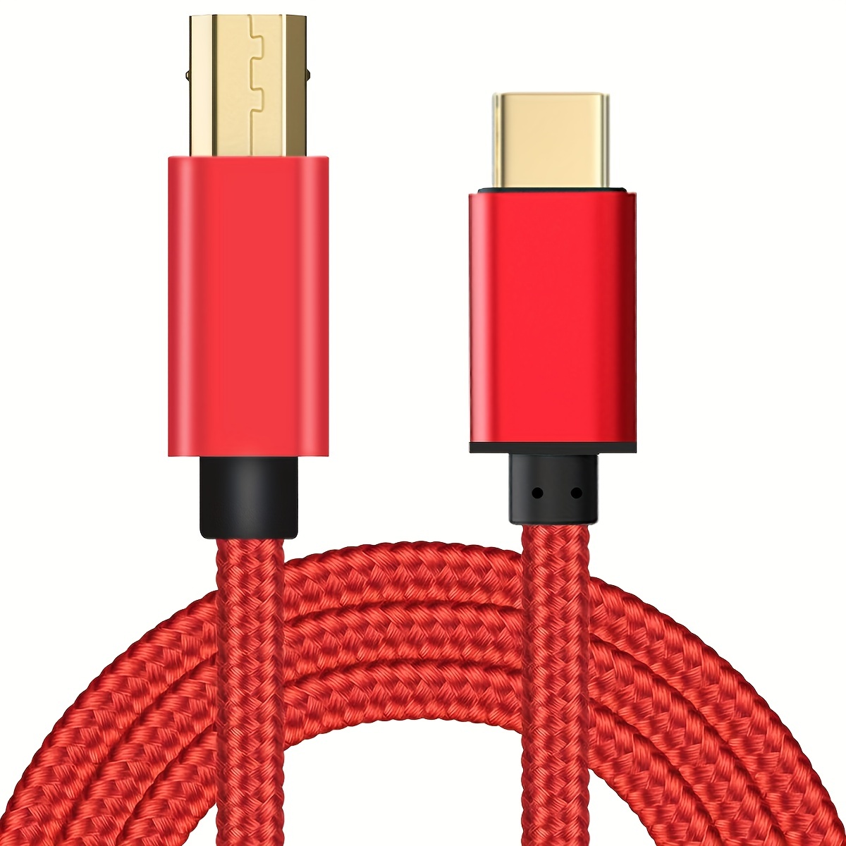 USB B MIDI Cable for Instruments 3 FT, Ancable USB A to USB B cable Co