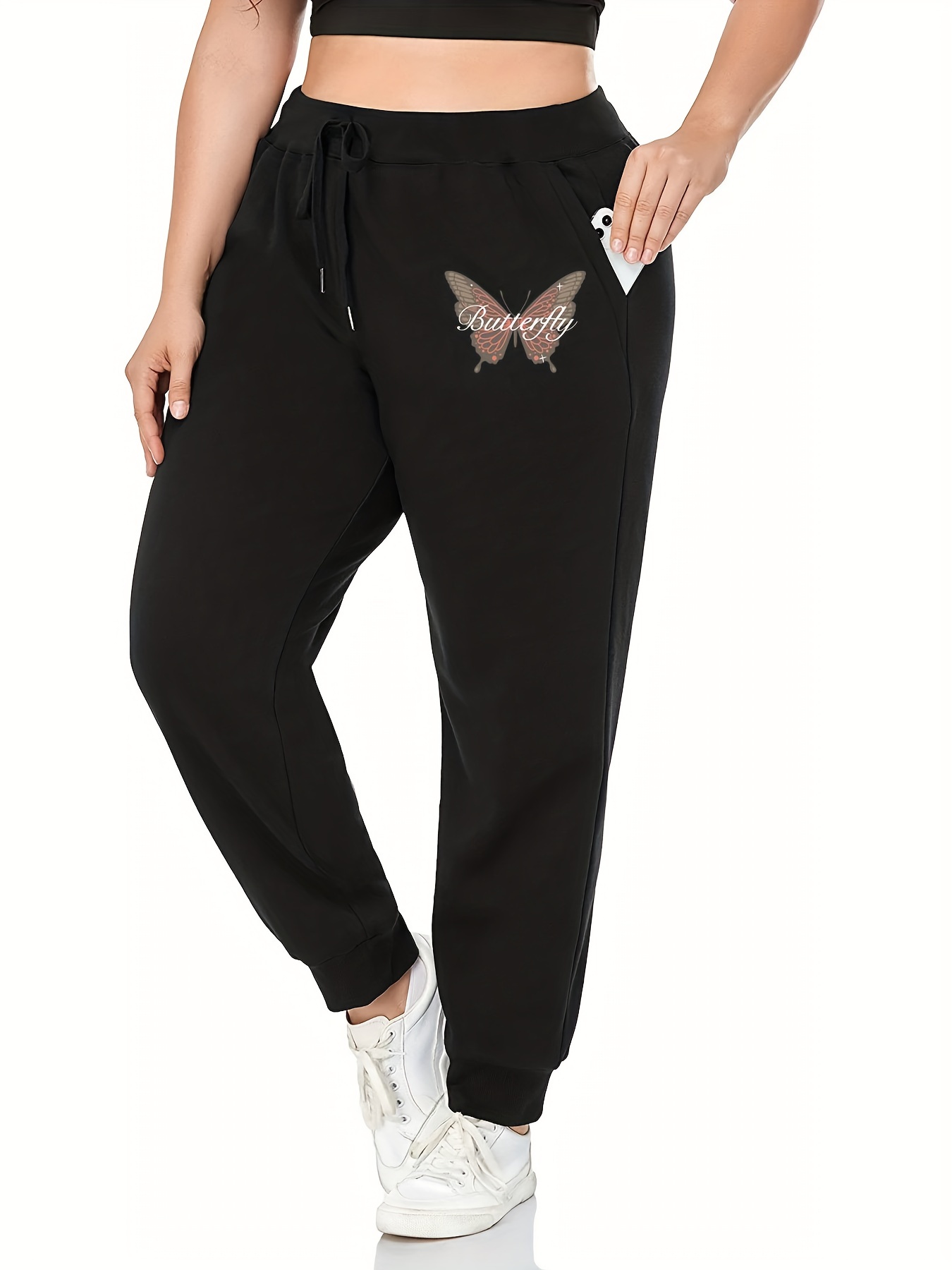 Women Plus Sweatpants - Temu