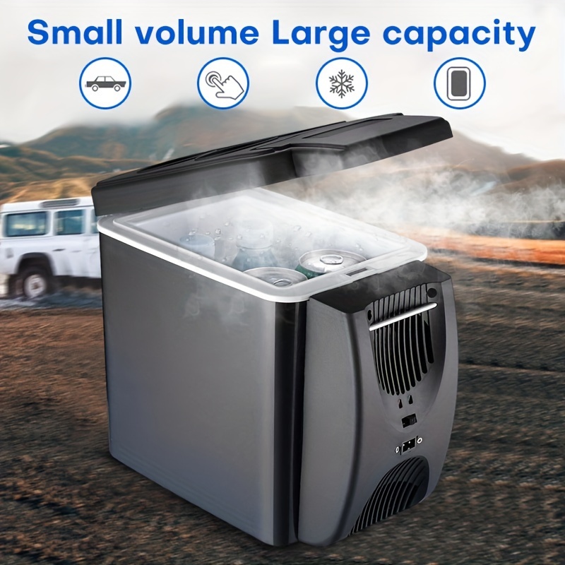 Sgdodky 6L 12V Autokühlschränke Geräuscharmer 25db tragbarer Gefrierschrank  Minikühler Kühlen und Erhitzen von Getränken Leicht C: :  Elektro-Großgeräte